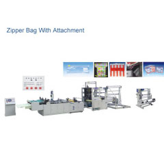 Zipper Bag Machine with Attachment