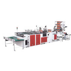 Fully Automatic Plastic Hand Bag Making Machine