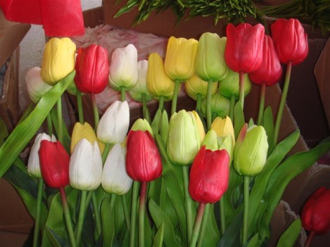 real touch artificial tulip flower