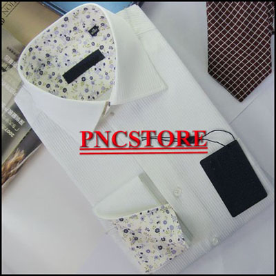 Dress shirt mens' french cuff shirts custom made 