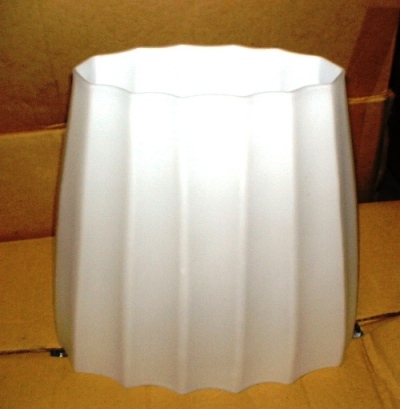 Glass lampshade