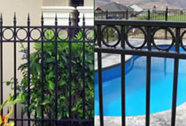 Wrought Iron Pool Fence