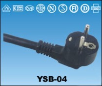 VDE power cord