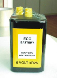 4R25/4R25-2 SIZE 6V BATTERY