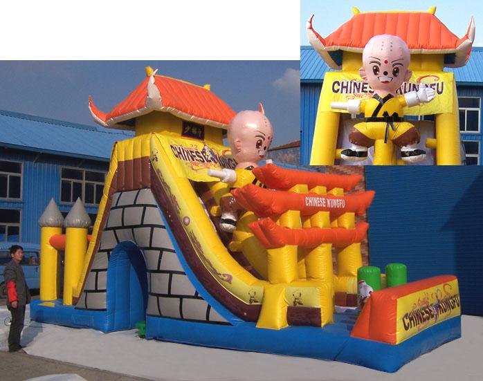 Inflatable Chinsese Kungfu Slide Combo