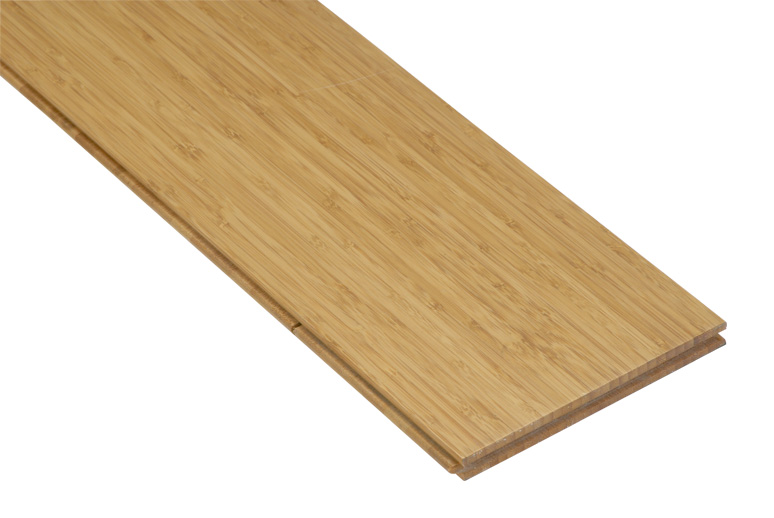 Natural vertical bamboo flooring