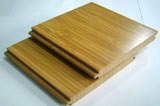 Carbonated vertical bamboo flooring