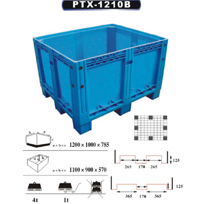 plastic pallet container