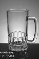 glass beer cup