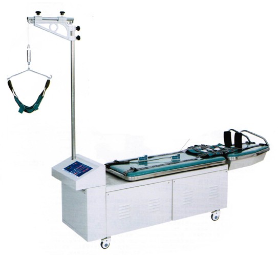 Cervical and Lumbar Traction Treatment Table