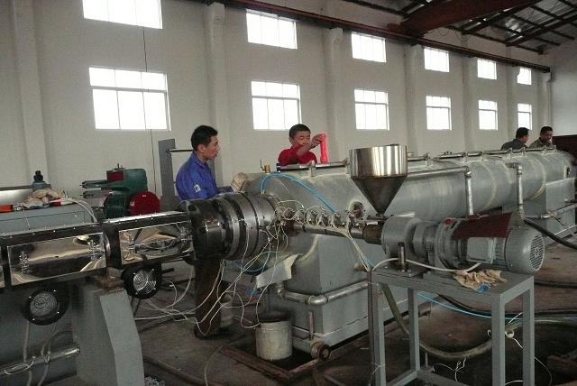 plastic pipe production line