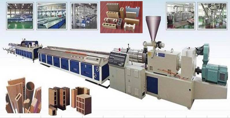 sell  PVC profile extrusion line,plastic profile extrusion,plastic mchine, Qingdao jinwei