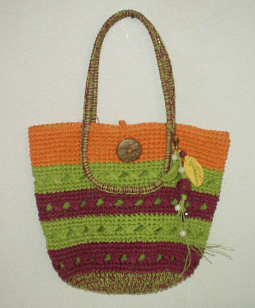 paper straw fashion bag