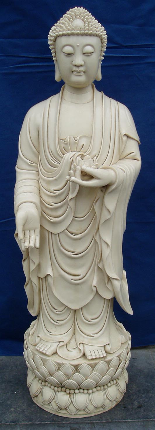 Attractive Dehua Porcelain Buddha Statue