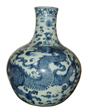 Charming Dragon Porcelain Vase