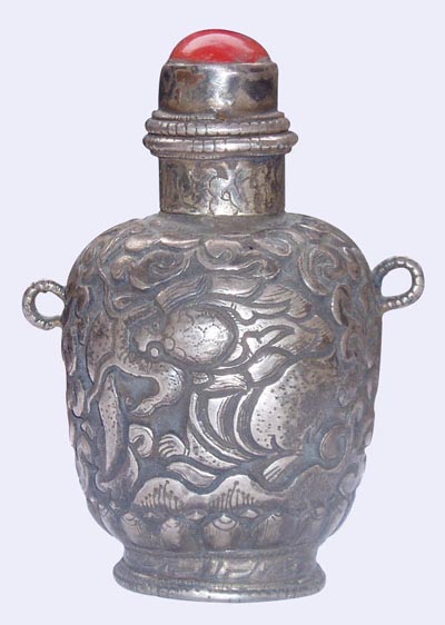 Precious Chinese Bronze Snuff  Bottle