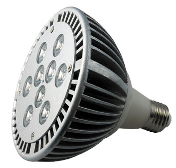 High power LED spotlight PAR38 9W