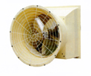 FPR glass fibre trumpet fan