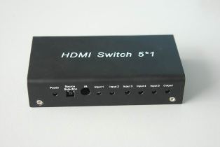 Qtellwholesale 5 Channel HDMI Switcher 5x1 24 50 6