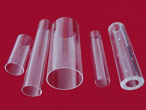 clear quartz tube