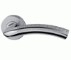 Solid stainless steel lever handle