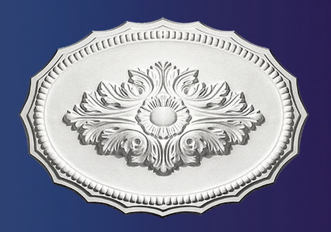 Gypsum ceiling medallion