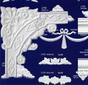 Decorative gypsum mouldings