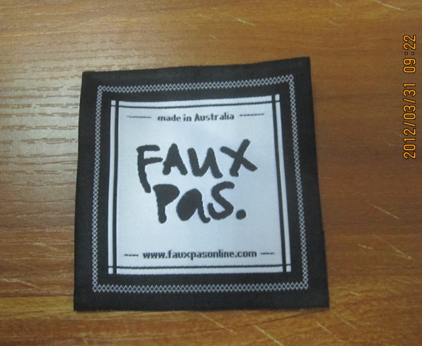 garment woven labels