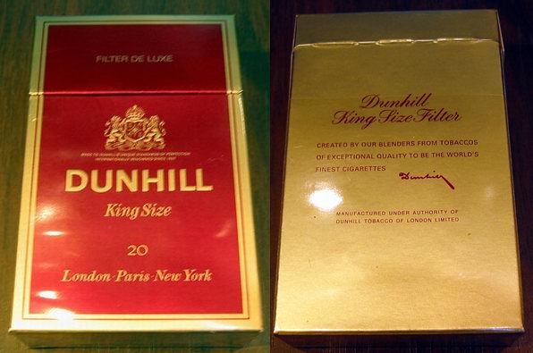 Dunhill cigarette