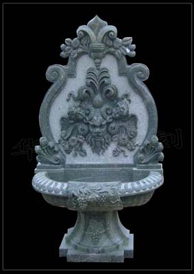 stone marble wall fountain002