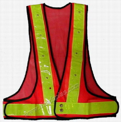  LED Reflective Safety Vest 