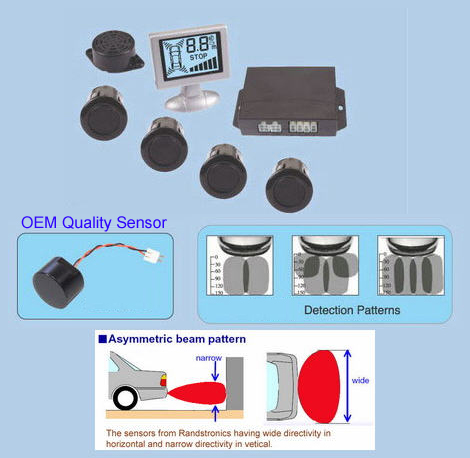 OEM quality LCD parking sensor