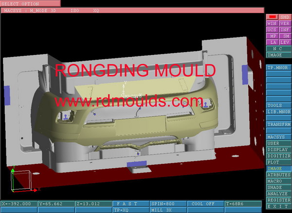 automobile bumper mould