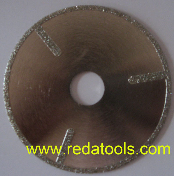 sell electroplated saw blade with tooth--redatools