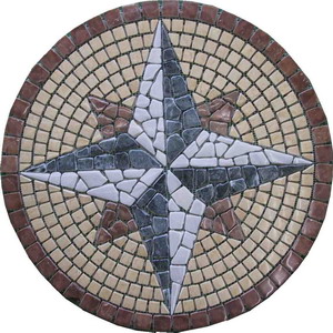 Marble mosaic medallion/pattern/mural  RM007