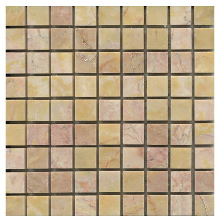 Marble mosaic Honey Onyx