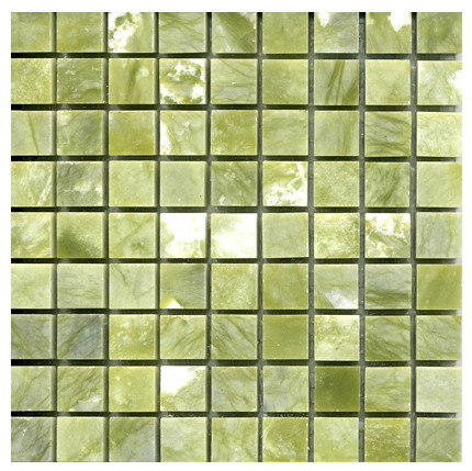 Marble mosaic Emerald Green