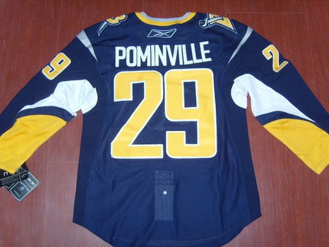 NHL Buffalo Sabres #29 Pominville blue Hockey Jerseys