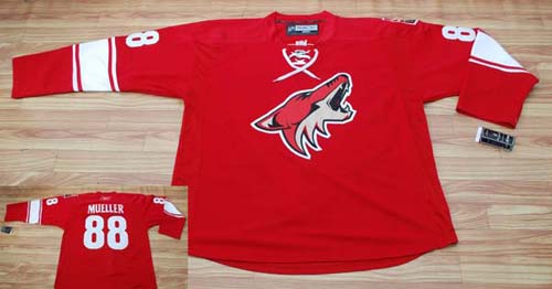  RBK NHL Phoenix coyotes 88# Mueller hockey jersey