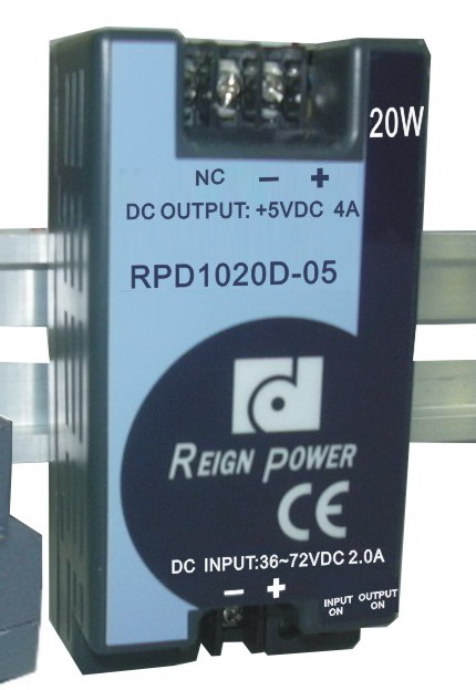 Din Rail DC-DC Power Supply RPD1020D-05			