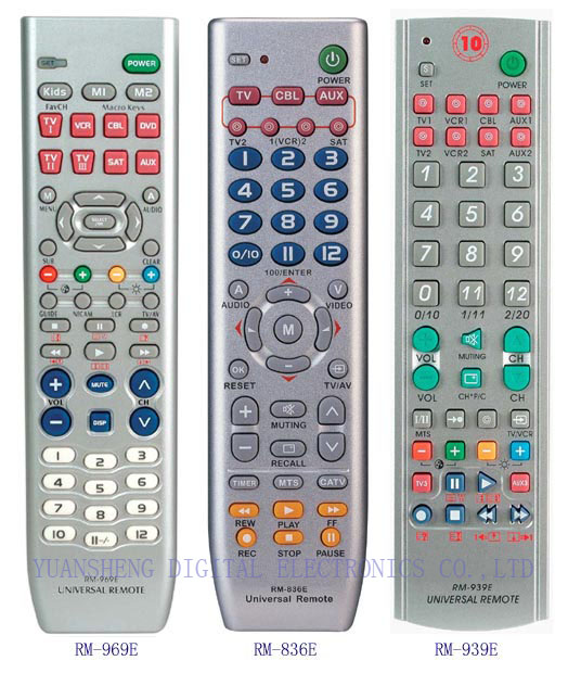 International Series remote controllers