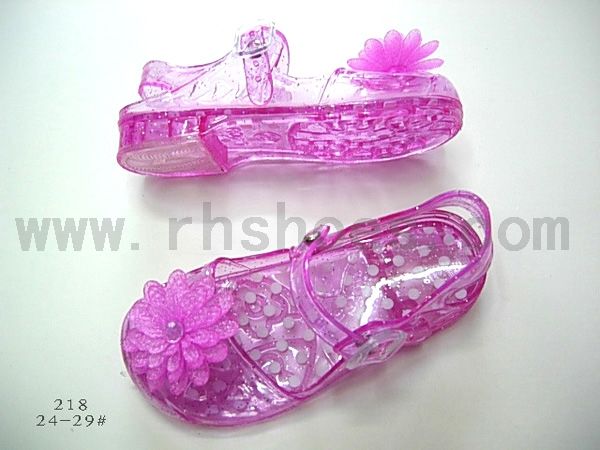 Sell PVC Crystal Shoes,EVA Shoes,Woman Shoes,PVC F