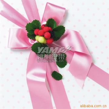 single faced satin ribbon , polyester single sided satin ribbon