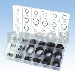 225 pc retaining ring assortment