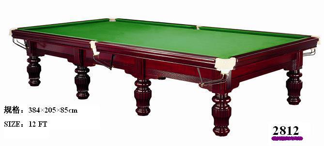 snooker table