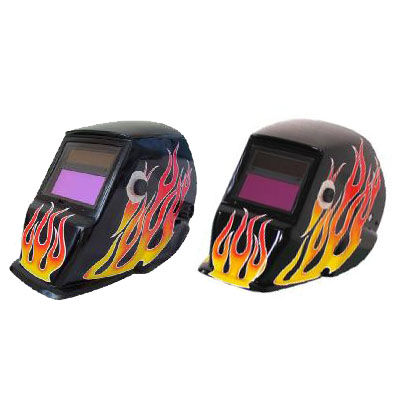 auto-darkening welding helmet