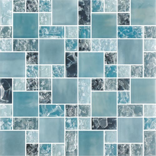 supplyCrystal Mosaic Tile, Glass Mosaic Tile RS-MGICPM003