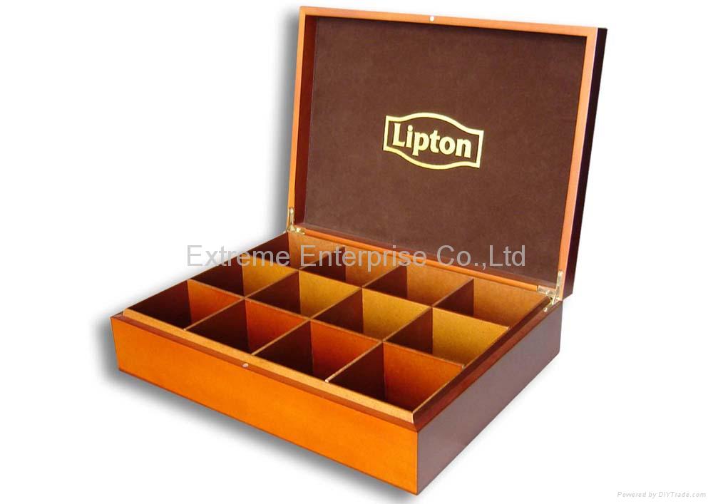 Wooden Tea Box