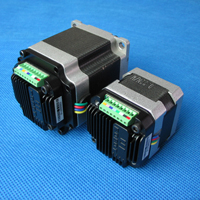 Integrated stepper motor with drives