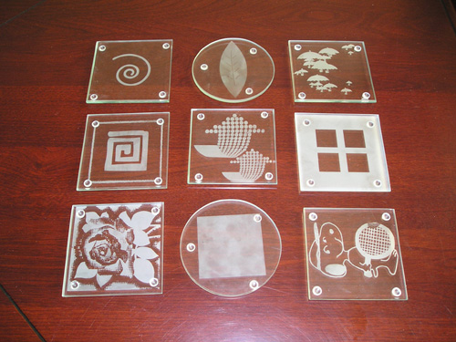 glass tablemat